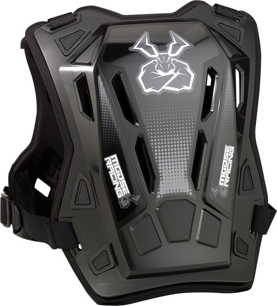 MOOSE RACING Youth Agroid™ Chest Guard - Black - 2XS/XS 2701-1115