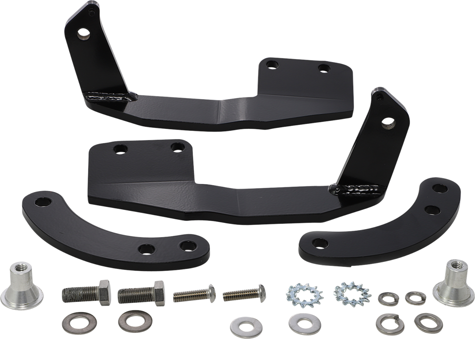 RIVCO PRODUCTS Highway Mounts - Can-Am Spyder RS - Black F3004