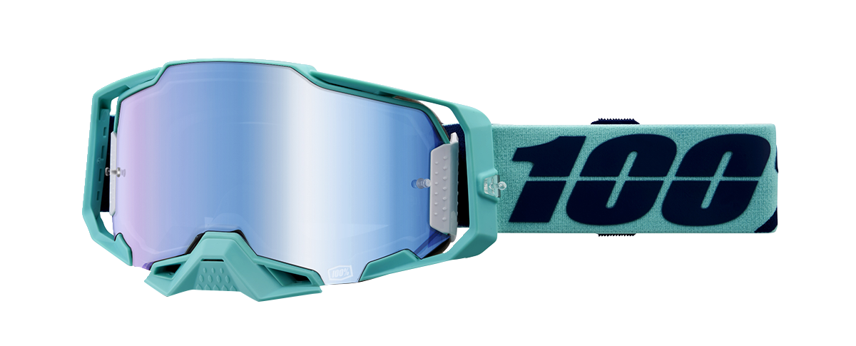 100% Armega Goggles - Esterel - Blue Mirror 50005-00017