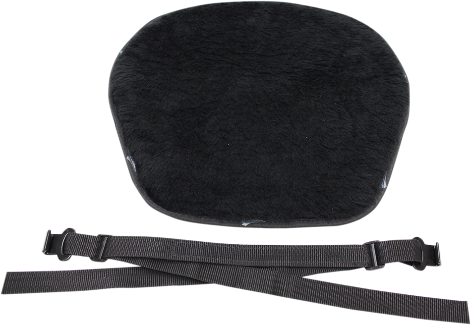 SADDLEMEN Pad - Seat - Breathable Fleece - Jumbo - Black BG990F