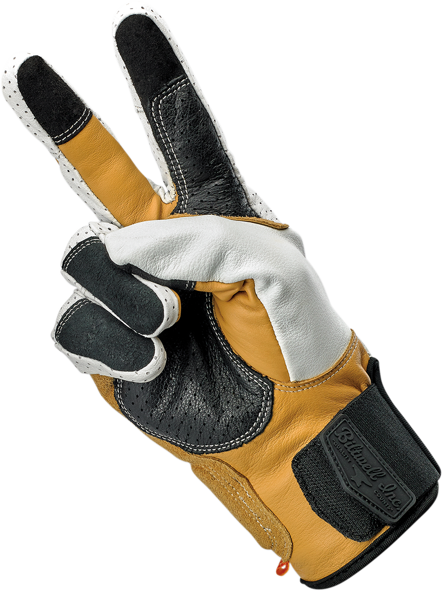 BILTWELL Borrego Gloves - Cement - XL 1506-0409-305