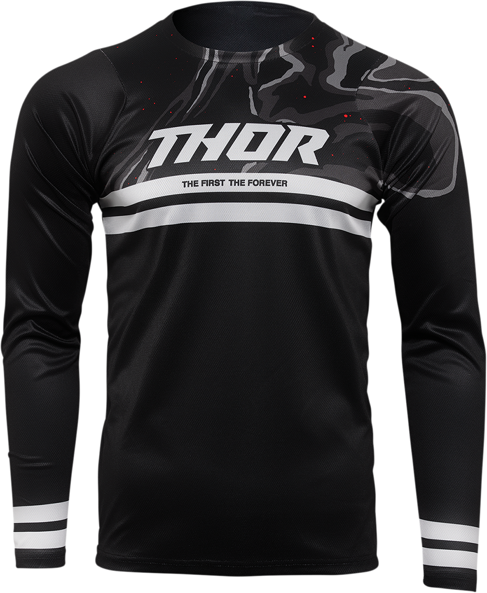 THOR Assist Banger Jersey - Long-Sleeve - Black - XS 5120-0186