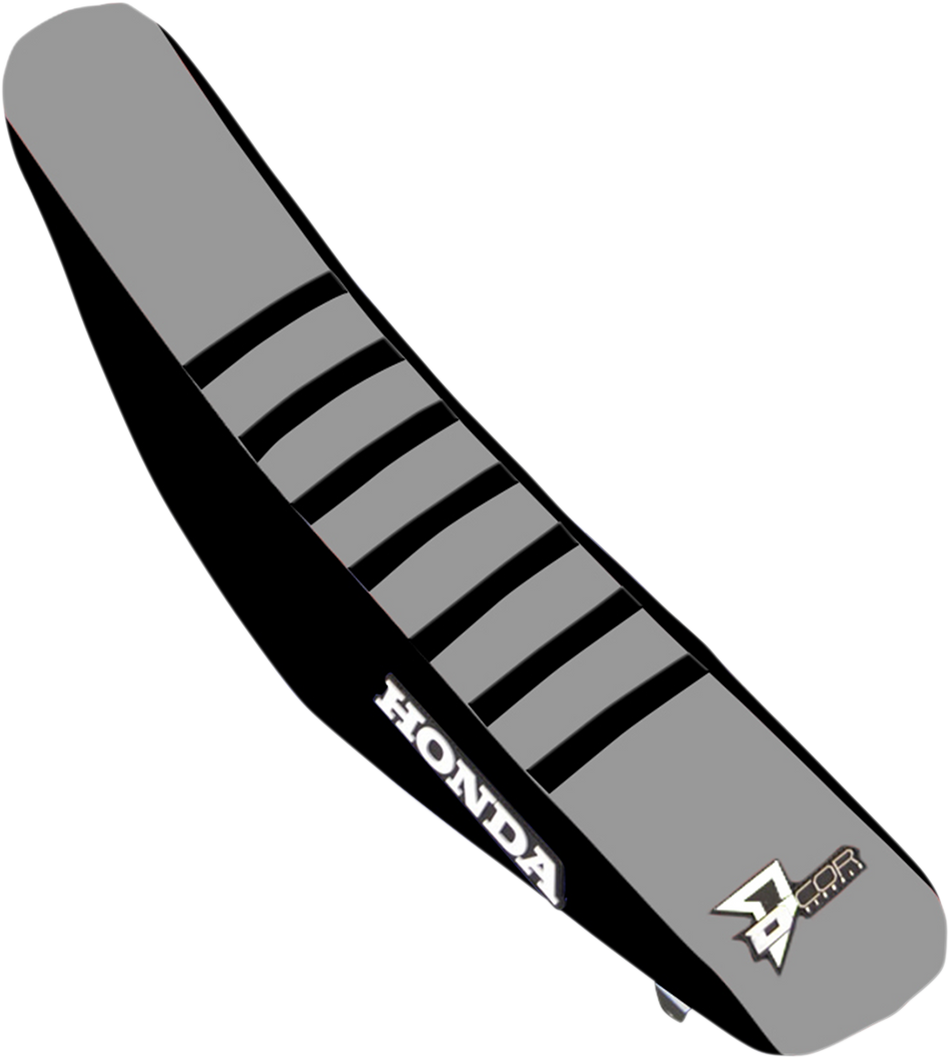 D'COR VISUALS Seat Cover - Gray/Black - CRF '13-'17 30-10-454