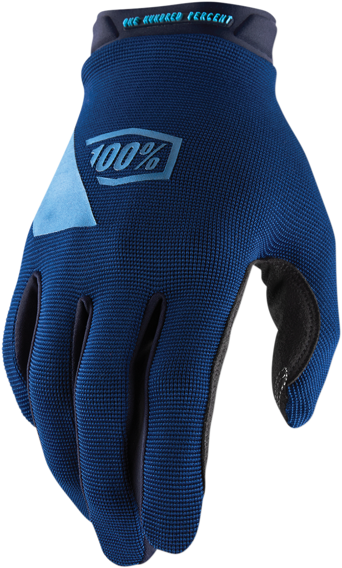 100% Ridecamp Gloves - Navy - XL 10011-00018