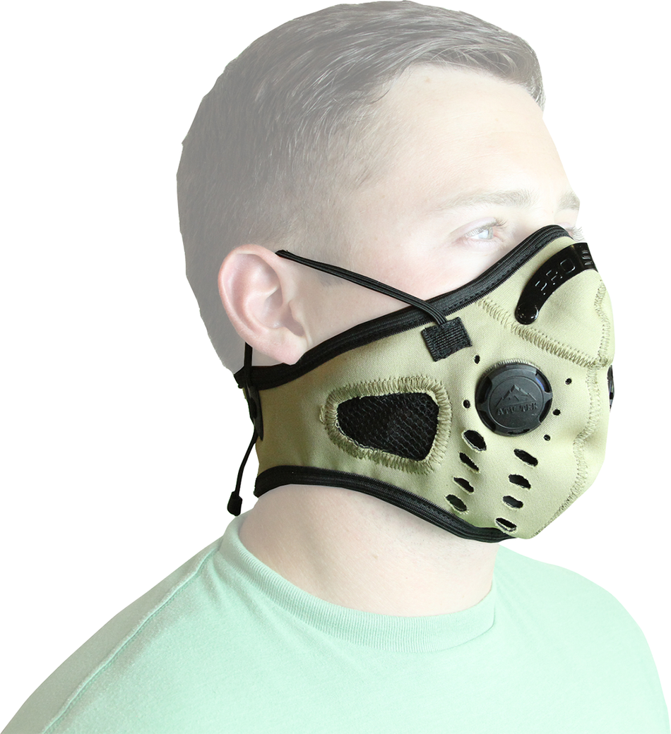 ATV-TEK Neoprene Dust Mask - Tan EDMTAN