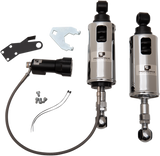 PROGRESSIVE SUSPENSION 422 Series Shocks with Rap - Chrome - Heavy-Duty 422-4101C