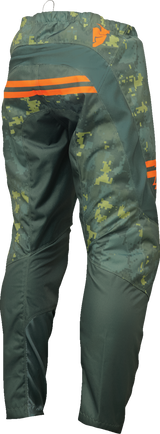 THOR Youth Sector DIGI Pants - Green/Charcoal - 18 2903-2415