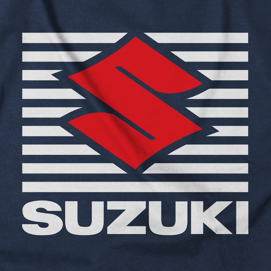FACTORY EFFEX Suzuki Shutter T-Shirt - Navy - XL 20-87406