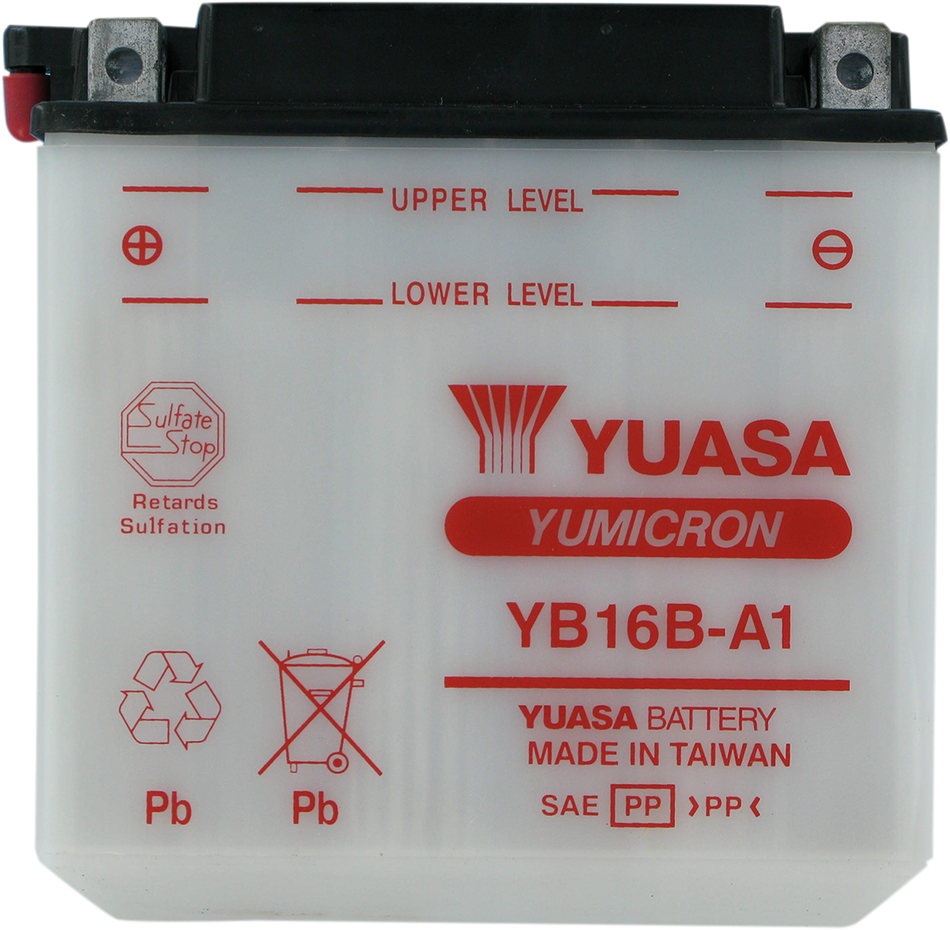YUASA Battery - YB16B-A1 YUAM22161