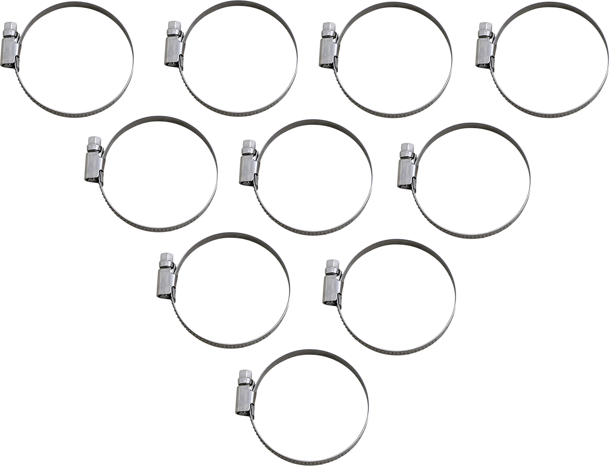 Parts Unlimited Embossed Hose Clamp - 40-60 Mm T03-6258-10