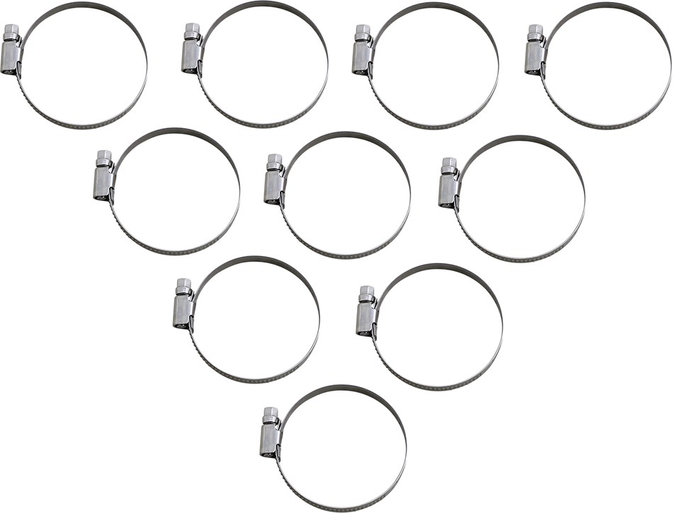 Parts Unlimited Embossed Hose Clamp - 40-60 Mm T03-6258-10