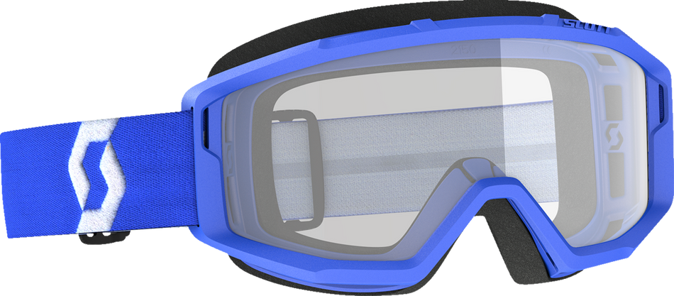 SCOTT Primal Goggles - Blue - Clear 278598-0003043