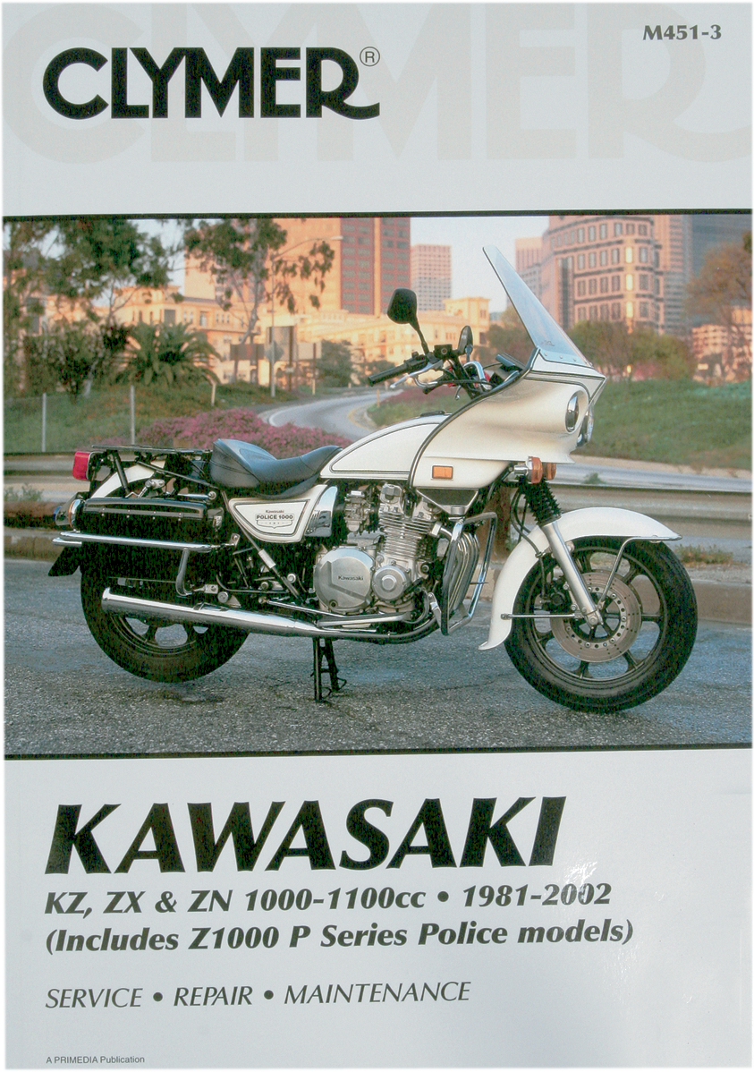 CLYMER Manual - Kawasaki 1000+1100 4cyl CM4513