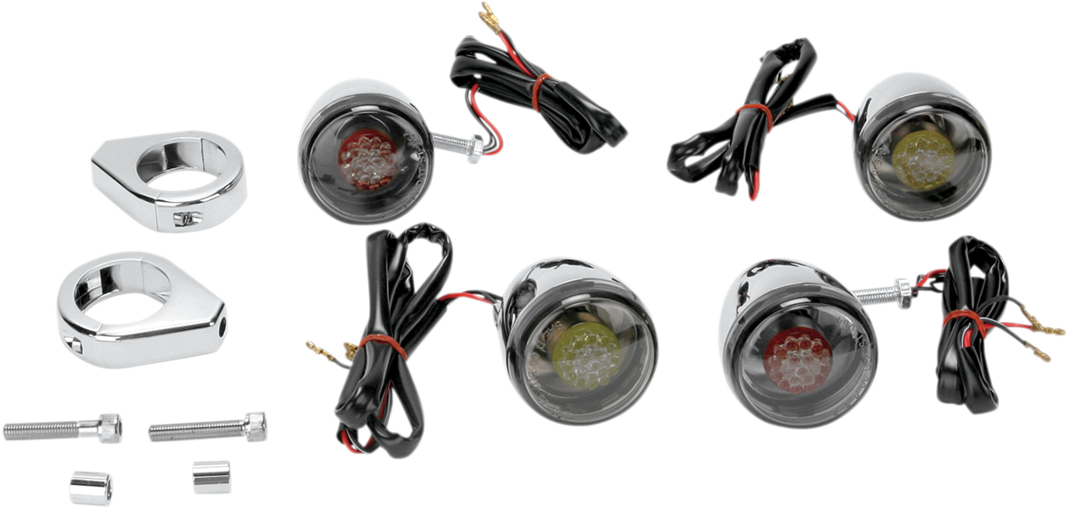 DRAG SPECIALTIES Blinker-Kit – Rot/Geruch 12-0212 