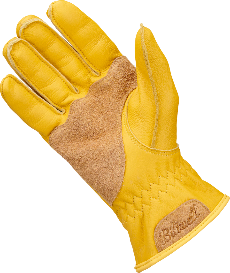 BILTWELL Work 2.0 Gloves - Gold - Large 1510-0707-004
