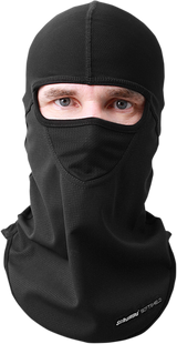 SCHAMPA & DIRT SKINS Coolskin Chill Breaker Balaclava - Deluxe - Black BLCLV015D-0