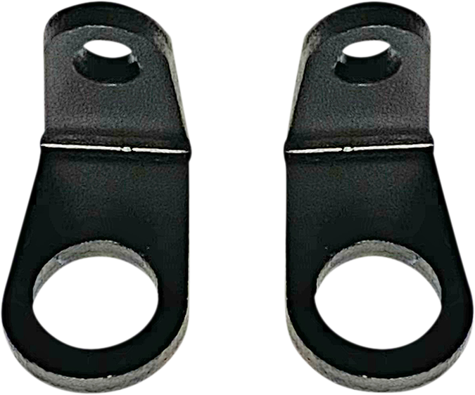 CUSTOM DYNAMICS Mount - Micro Turn Signal - L-Bracket - Black CD-MICRO-LB