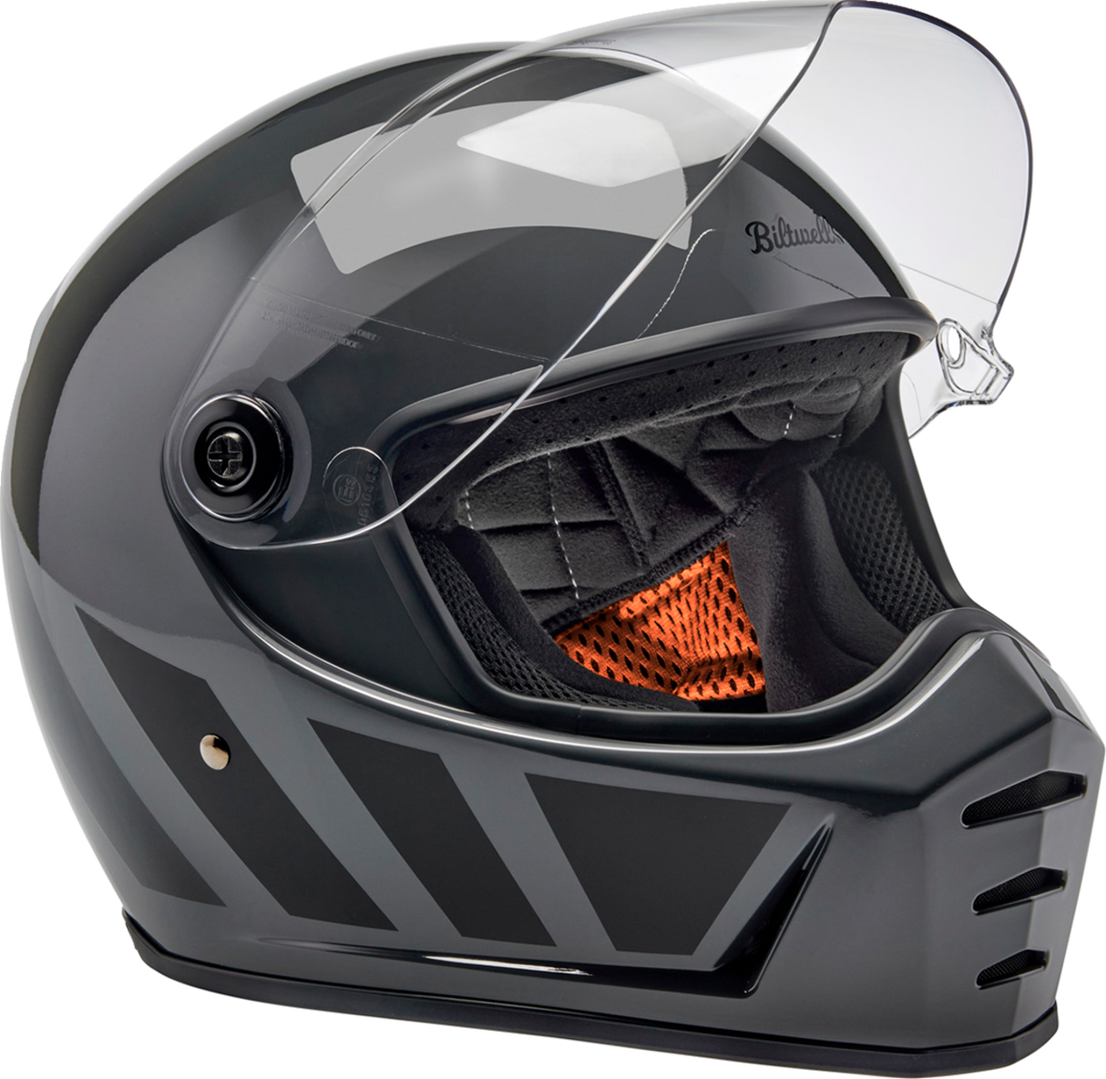 BILTWELL Lane Splitter Helmet - Storm Gray Inertia - XS 1004-569-501