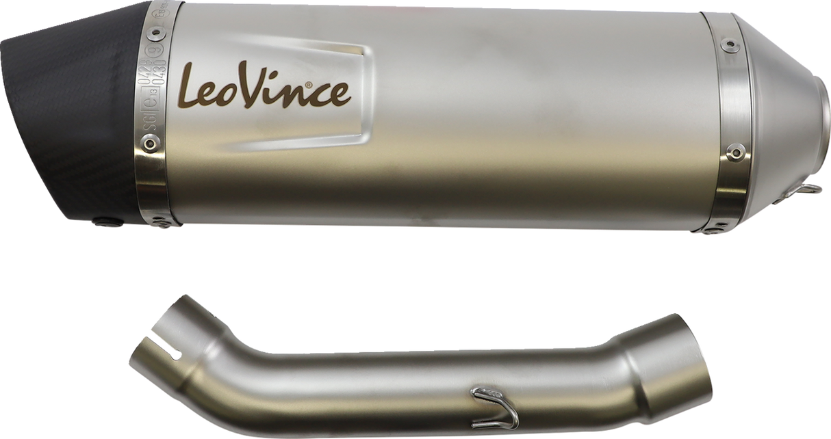 Silenciador deslizante LEOVINCE LV One EVO - Acero inoxidable 14393E