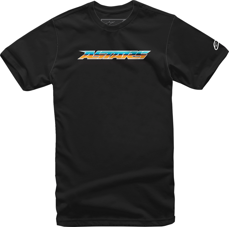 Camiseta ALPINESTARS Chromium - Negra - Mediana 1232-72206-10-M 
