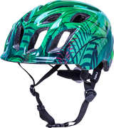 KALI Child Chakra Lighted Helmet - Jungle - Gloss Green - XS 0221022214