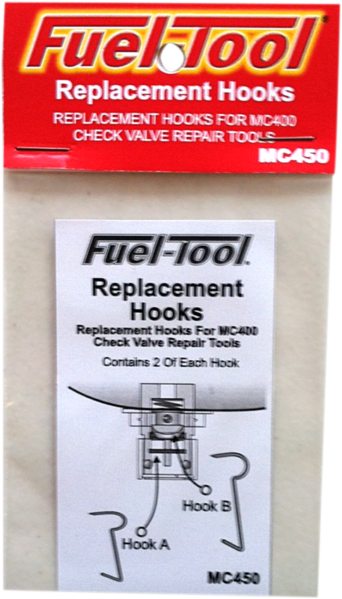 FUEL-TOOL Replacement Hook Tool - 4-Pack MC450