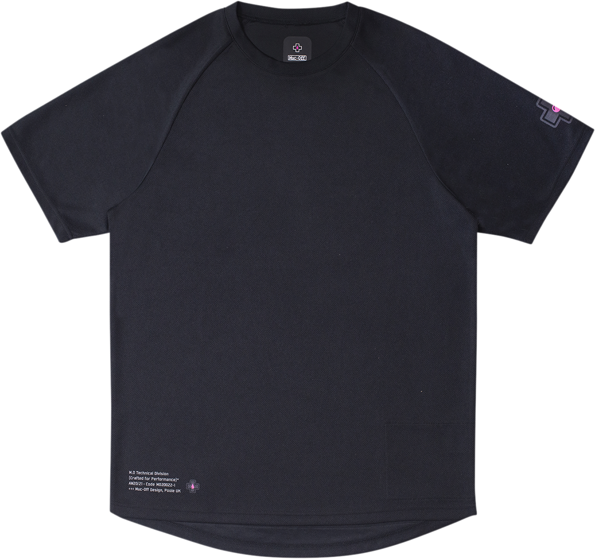 MUC-OFF USA Riders Short-Sleeve Jersey - Black - Large 20361