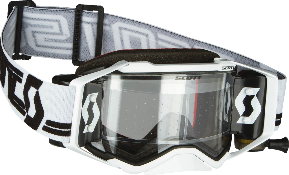 SCOTT Prospect Super WFS Goggles - White/Black - Clear Works 278595-1035113