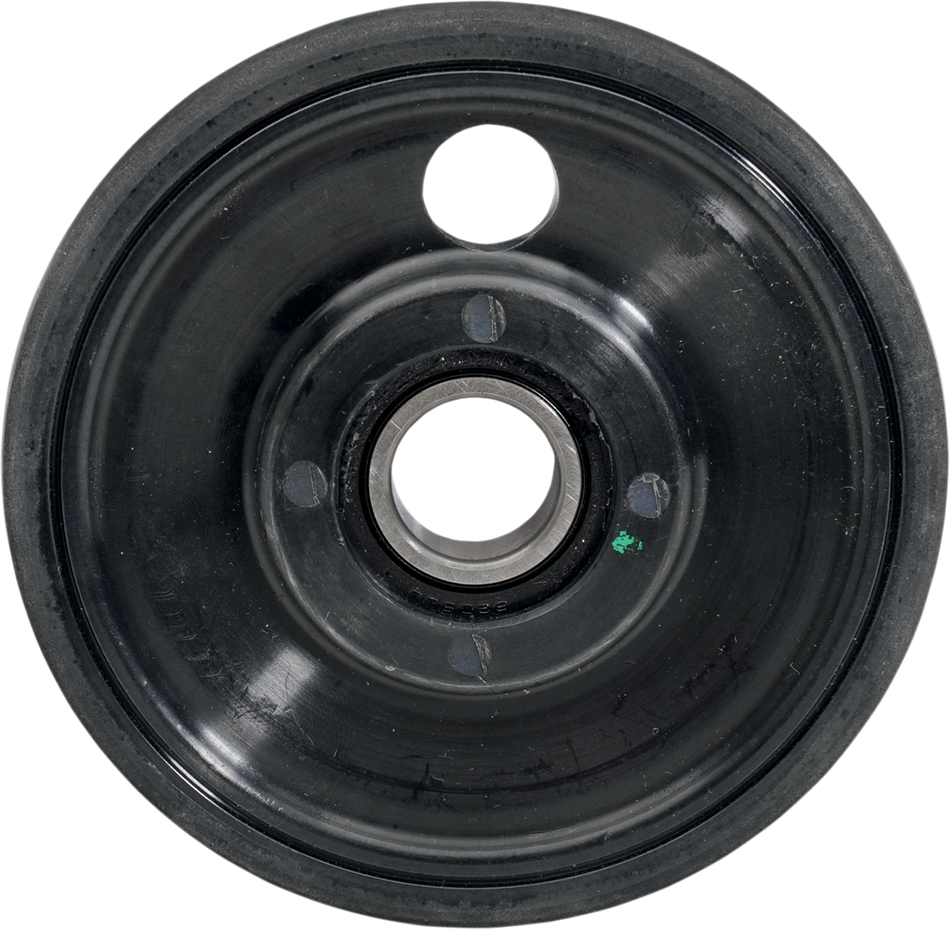 Parts Unlimited Idler Wheel With 6005-2rs Bearing/Spacer - Black - 5.62" Od X 20 Mm Id R5620e-2 001a