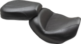 MUSTANG Wide Touring Solo Seat - Black - Plain - without Driver Backrest - C90T '15-'19 85204