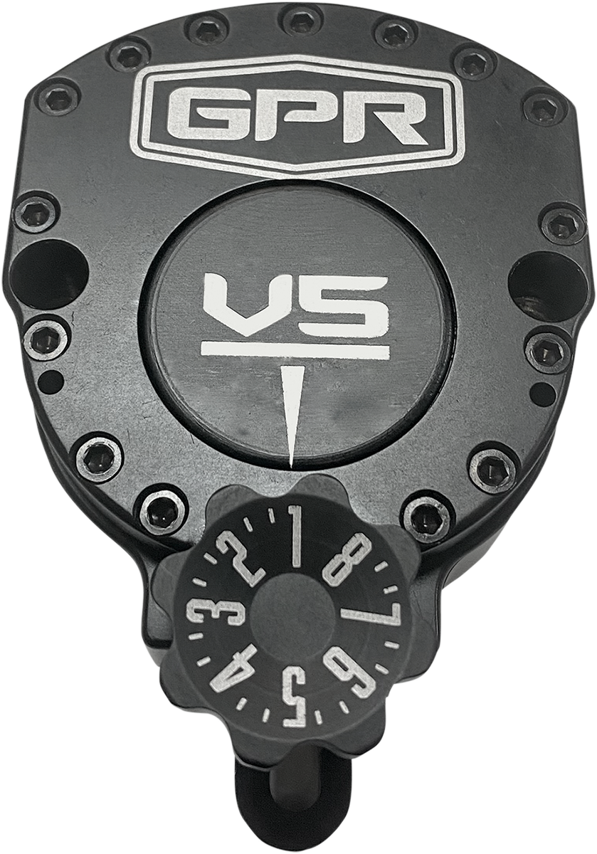 GPR V5-D Steering Damper - Black - Husky 5-9001-0085K