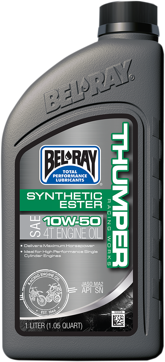 Aceite sintético BEL-RAY Thumper - 10W-50 - 1L 99550-B1LW 