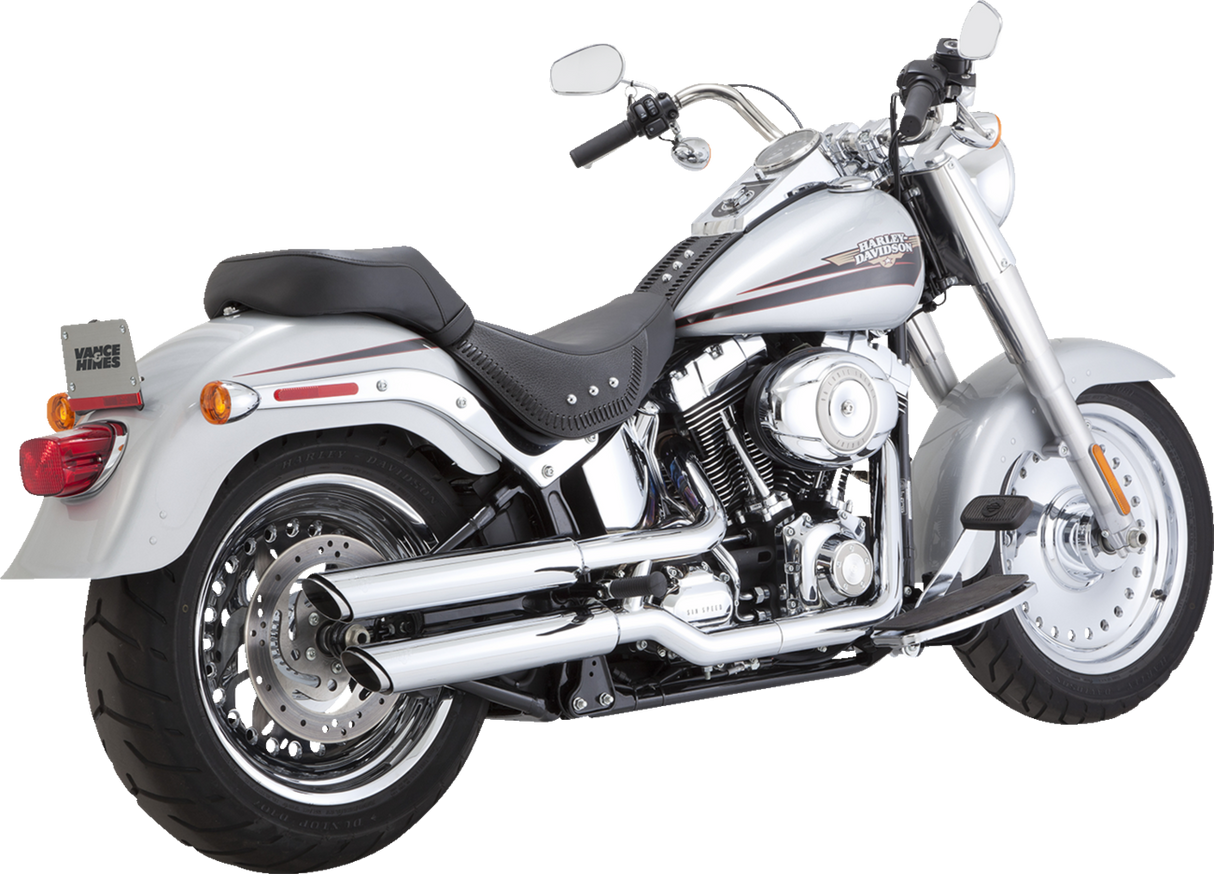 VANCE &amp; HINES 3" Twin Slash Slip-On Schalldämpfer - Chrom 16343 