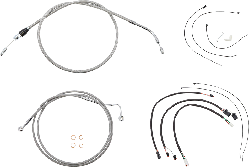 Kit de cables de control MAGNUM - XR - Acero inoxidable/cromo 5891171 