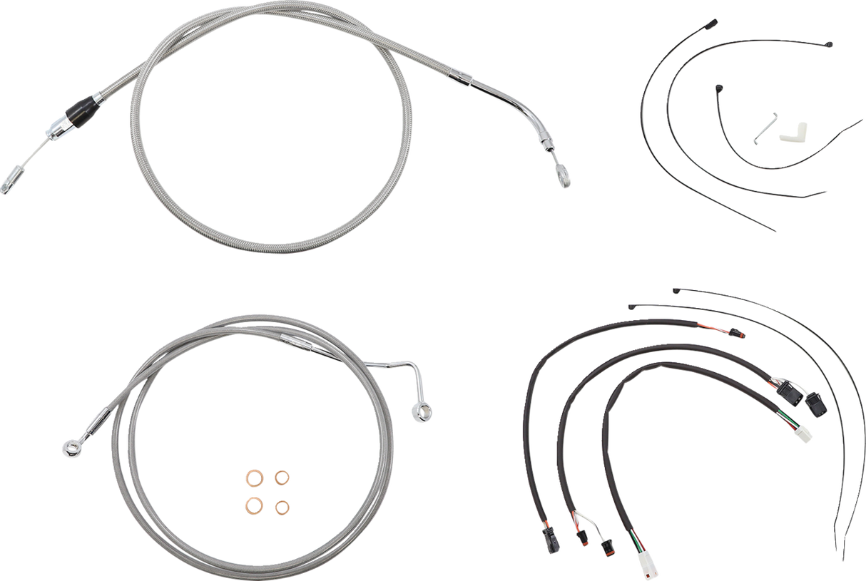 MAGNUM Control Cable Kit - XR - Stainless Steel/Chrome 5891171