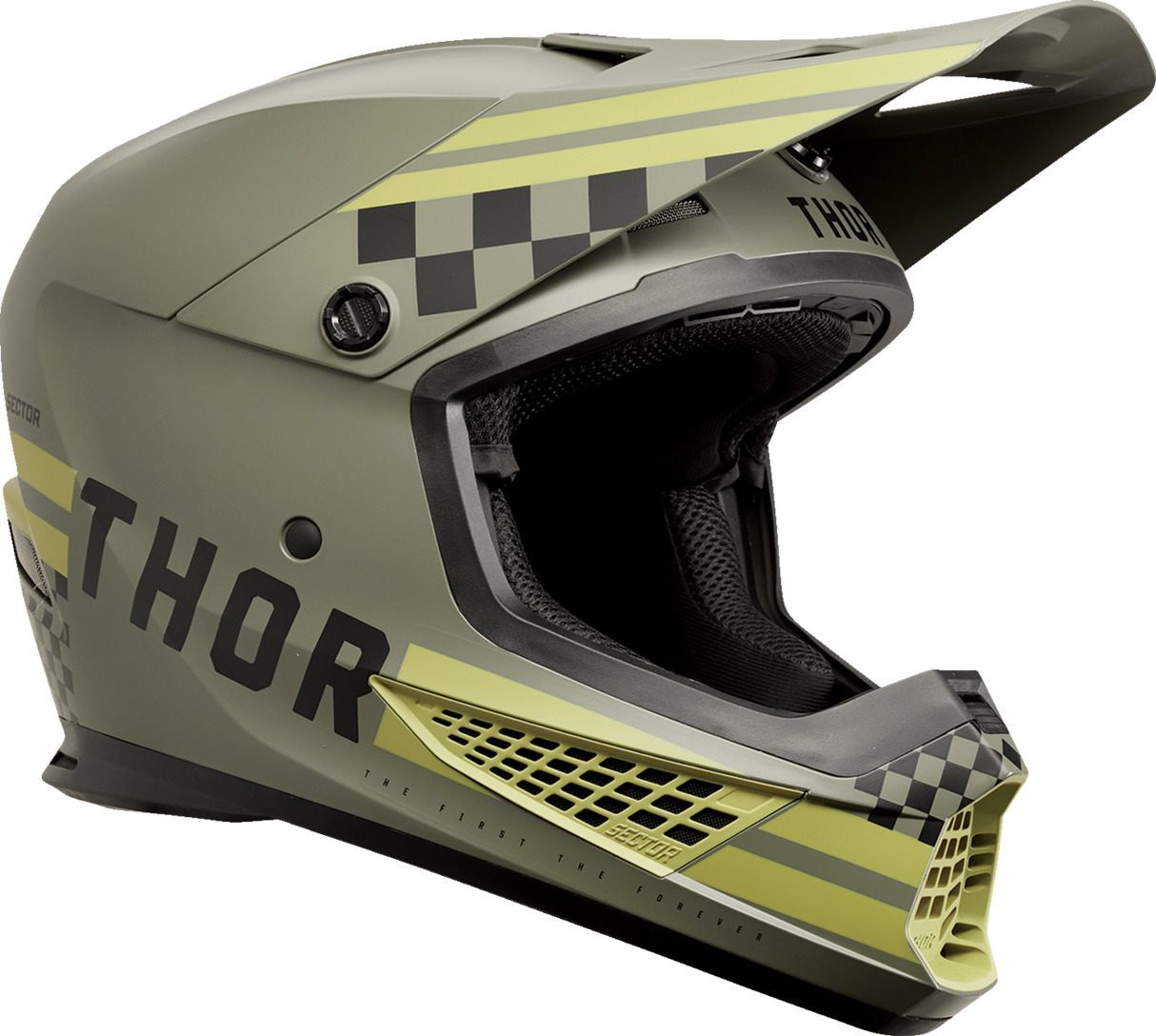 THOR Sector 2 Helmet - Combat - Army/Black - 2XL 0110-8150