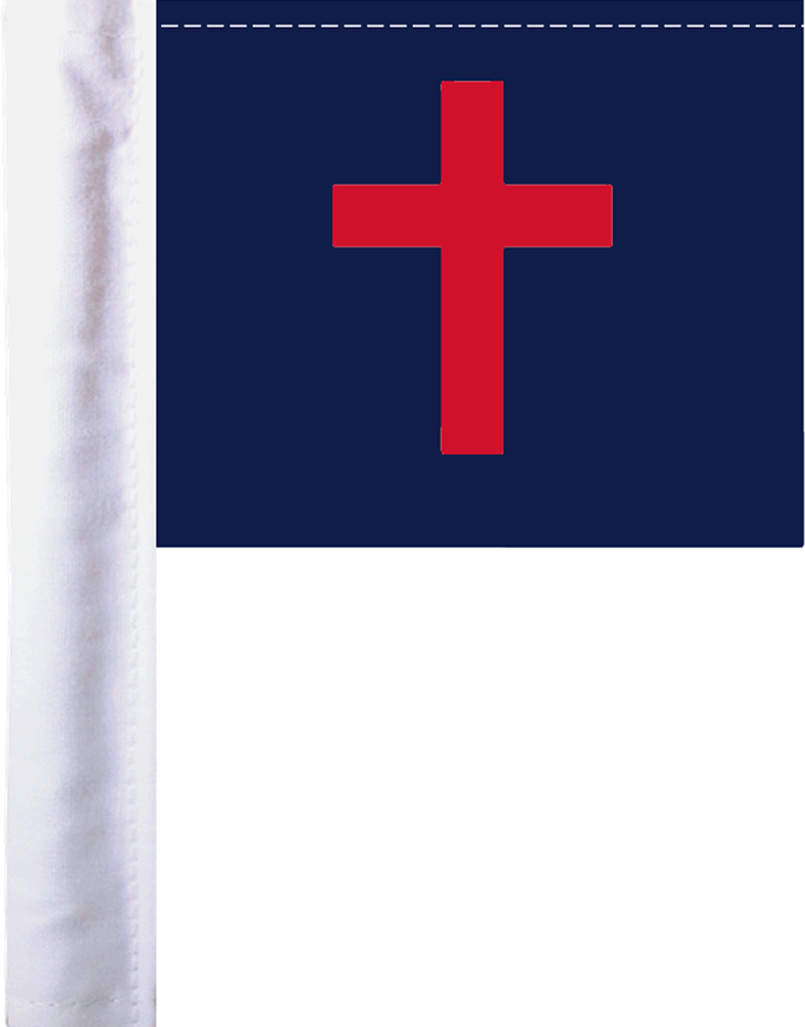 PRO PAD Christian Flag - 6" x 9" FLG-CHRIST