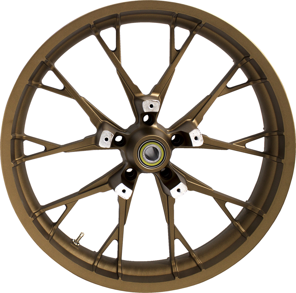 COASTAL MOTO Wheel - Marlin - Front - Dual Disc/ABS - Bronze - 21"x3.50" 3D-MAR213BZABST
