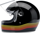 BILTWELL Gringo S Helmet - Gloss Black Spectrum - Medium 1003-536-103