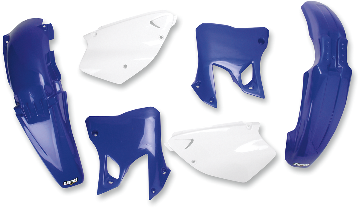 Kit de carrocería de repuesto UFO - OEM Azul/Blanco KIT DE CUERPO REAL YZ125/250 2000-2001 YAKIT300-999 