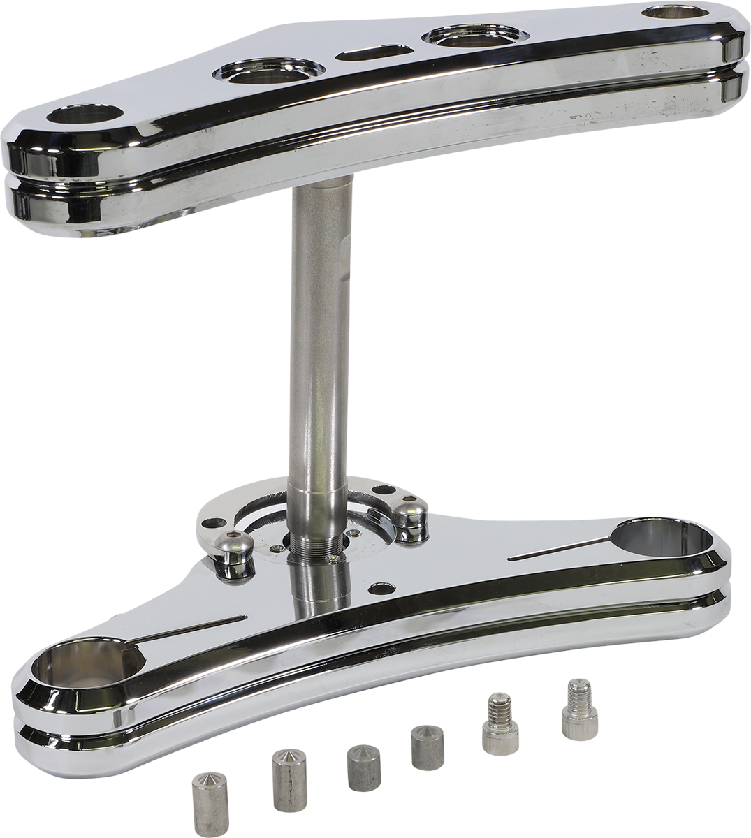 ACCUTRONIX Gabelbrücke - Elite Radius Groove - Chrom - 41 mm - Neigung 5° TWR541-EC 