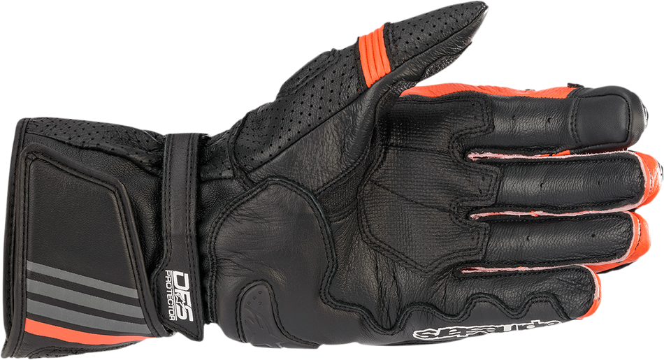 ALPINESTARS GP Plus R v2 Gloves - Black/Fluo Red - Medium 3556520-1030-M