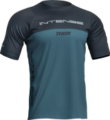 THOR Intense Assist Censis Jersey - Short-Sleeve - Teal/Midnight - Medium 5020-0218