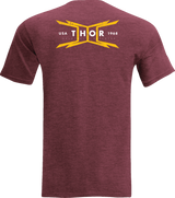 THOR Vortex T-Shirt - Burgundy - 2XL 3030-22608