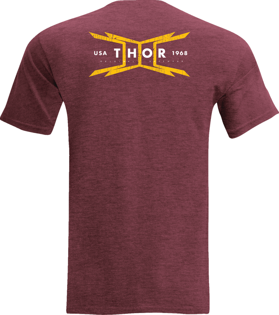 THOR Vortex T-Shirt - Burgundy - 2XL 3030-22608