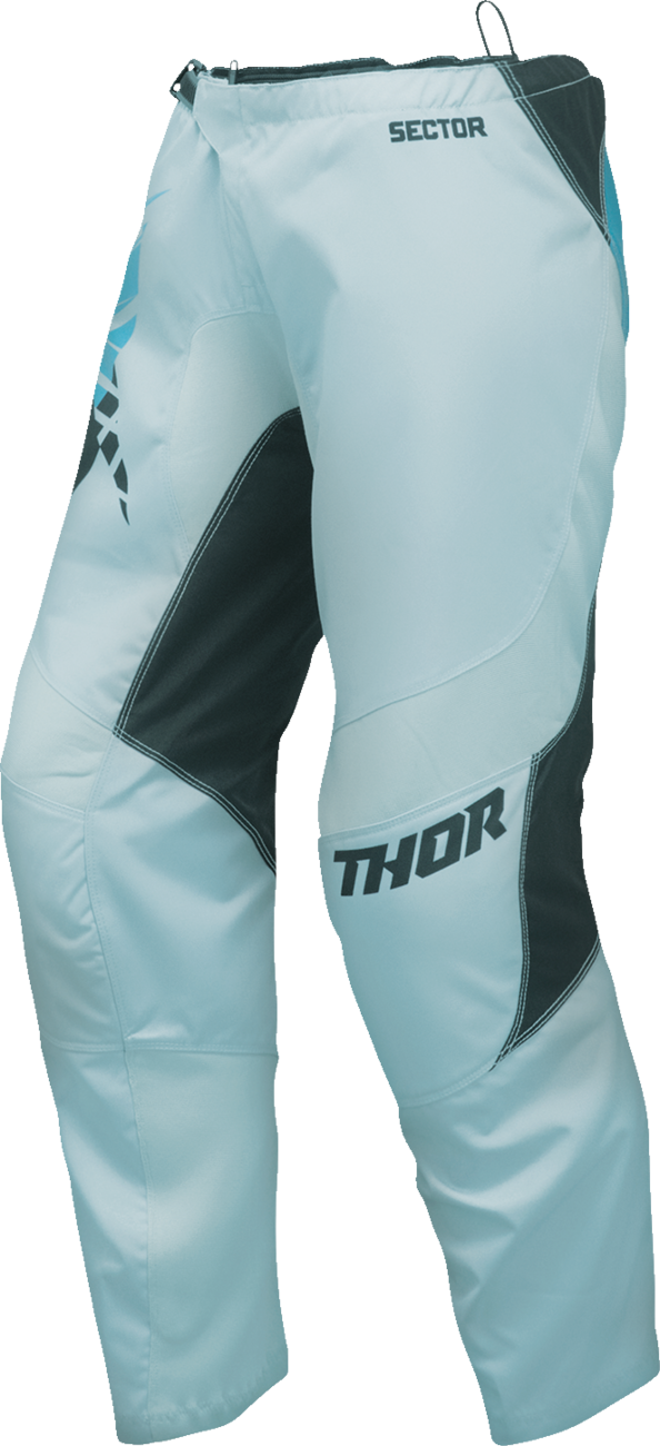 THOR Women's Sector Split Pants - Black/Blue - 5/6 2902-0336