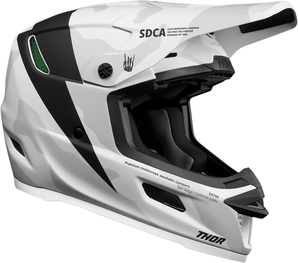 THOR Reflex Helmet - Cast - MIPS - White/Black - XL 0110-7018