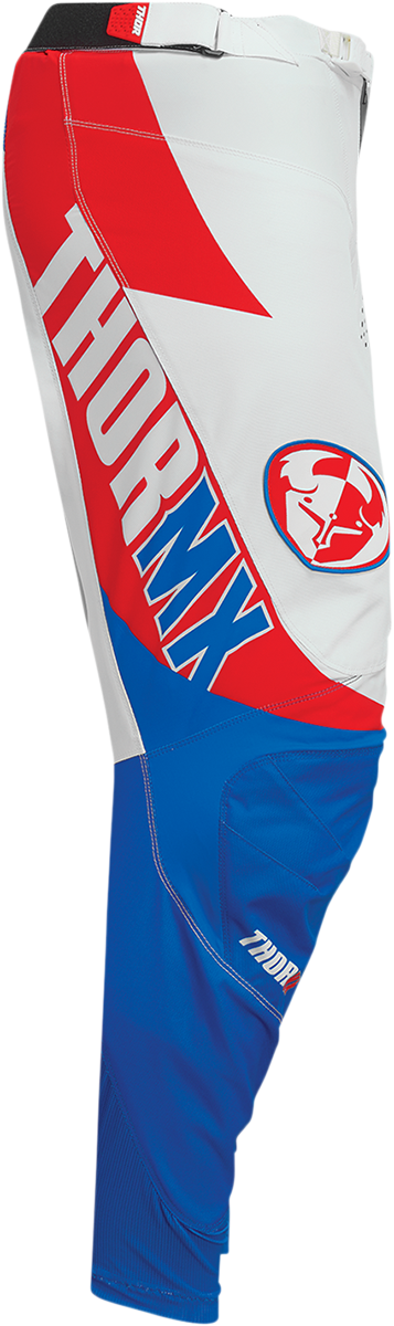 THOR Pulse 04 LE Pants - Red/White/Blue - 40 2901-10005