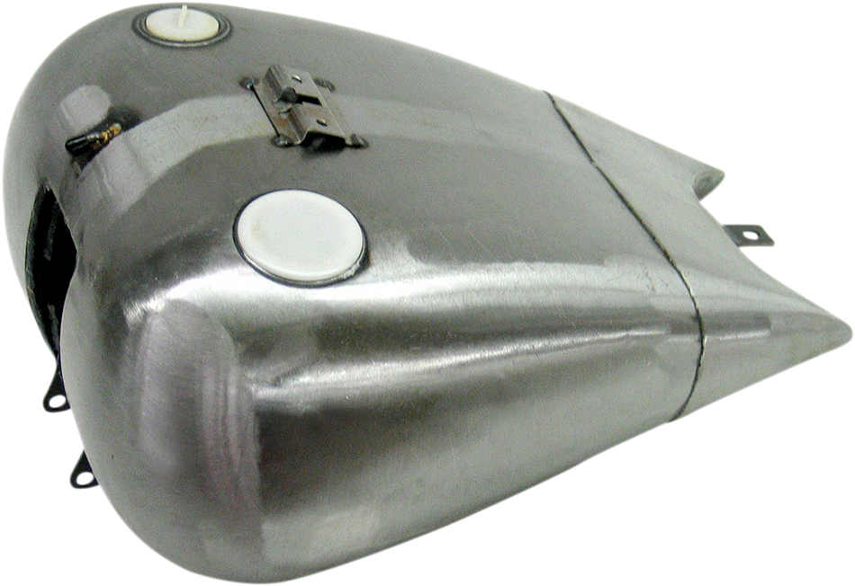 DRAG SPECIALTIES Tanque de gasolina con tapón indicador - FXST - 2" extendido 011814BX46 