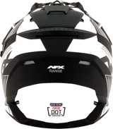 AFX FX-41 Helmet - Range - Matte Black - Medium 0140-0062